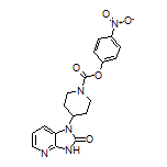 4-Nitrophenyl 4-(2-Oxo-2,3-dihydro-1H-imidazo[4,5-b]pyridin-1-yl)piperidine-1-carboxylate