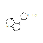 5-(3-Pyrrolidinyl)quinoline Hydrochloride