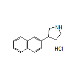 3-(2-Naphthyl)pyrrolidine Hydrochloride