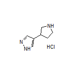 4-(3-Pyrrolidinyl)-1H-pyrazole Hydrochloride