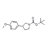 5-(1-Boc-3-pyrrolidinyl)-2-methoxypyridine