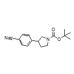 4-(1-Boc-3-pyrrolidinyl)benzonitrile