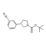 3-(1-Boc-3-pyrrolidinyl)benzonitrile