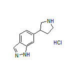 6-(3-Pyrrolidinyl)-1H-indazole Hydrochloride