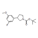 1-Boc-3-(3-fluoro-5-methoxyphenyl)pyrrolidine