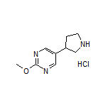 2-Methoxy-5-(pyrrolidin-3-yl)pyrimidine Hydrochloride