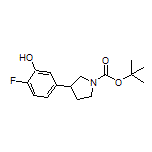 5-(1-Boc-3-pyrrolidinyl)-2-fluorophenol