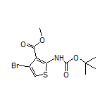 Methyl 4-Bromo-2-(Boc-amino)thiophene-3-carboxylate