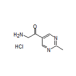 2-Amino-1-(2-methylpyrimidin-5-yl)ethanone Hydrochloride