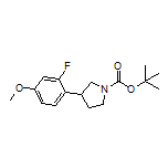 1-Boc-3-(2-fluoro-4-methoxyphenyl)pyrrolidine