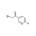 2-Bromo-1-(6-fluoropyridin-3-yl)ethanone