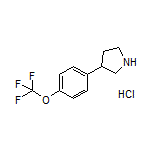 3-[4-(Trifluoromethoxy)phenyl]pyrrolidine Hydrochloride