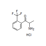 2-Amino-1-[2-(trifluoromethyl)phenyl]-1-propanone Hydrochloride