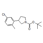 1-Boc-3-(5-chloro-2-methylphenyl)pyrrolidine