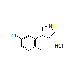 3-(5-Chloro-2-methylphenyl)pyrrolidine Hydrochloride