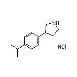 3-(4-Isopropylphenyl)pyrrolidine Hydrochloride