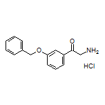 2-Amino-1-[3-(benzyloxy)phenyl]ethanone Hydrochloride