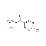 2-Amino-1-(2-chloropyrimidin-5-yl)ethanone Hydrochloride