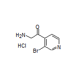 2-Amino-1-(3-bromopyridin-4-yl)ethanone Hydrochloride