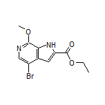 Ethyl 4-Bromo-7-methoxy-6-azaindole-2-carboxylate