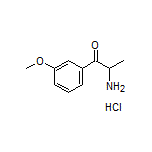 2-Amino-1-(3-methoxyphenyl)-1-propanone Hydrochloride