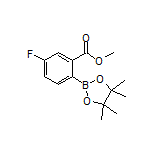 4-Fluoro-2-(methoxycarbonyl)phenylboronic Acid Pinacol Ester