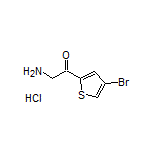 2-Amino-1-(4-bromothiophen-2-yl)ethanone Hydrochloride