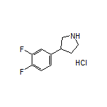 3-(3,4-Difluorophenyl)pyrrolidine Hydrochloride