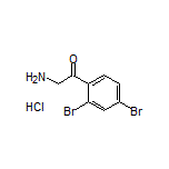 2-Amino-1-(2,4-dibromophenyl)ethanone Hydrochloride