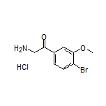 2-Amino-1-(4-bromo-3-methoxyphenyl)ethanone Hydrochloride