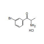 2-Amino-1-(3-bromophenyl)-1-propanone Hydrochloride