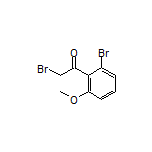 2-Bromo-1-(2-bromo-6-methoxyphenyl)ethanone