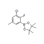 3-Chloro-2-fluoro-5-methylphenylboronic Acid Pinacol Ester