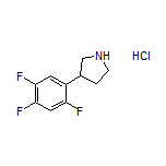 3-(2,4,5-Trifluorophenyl)pyrrolidine Hydrochloride