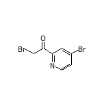 2-Bromo-1-(4-bromopyridin-2-yl)ethanone