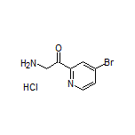 2-Amino-1-(4-bromopyridin-2-yl)ethanone Hydrochloride