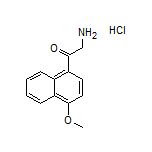 2-Amino-1-(4-methoxynaphthalen-1-yl)ethanone Hydrochloride