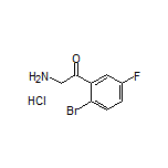 2-Amino-1-(2-bromo-5-fluorophenyl)ethanone Hydrochloride