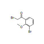 2-Bromo-1-(3-bromo-2-methoxyphenyl)ethanone