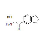 2-Amino-1-(5-indanyl)ethanone Hydrochloride