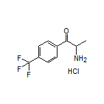 2-Amino-1-[4-(trifluoromethyl)phenyl]-1-propanone Hydrochloride