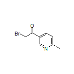 2-Bromo-1-(6-methylpyridin-3-yl)ethanone