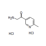 2-Amino-1-(6-methylpyridin-3-yl)ethanone Dihydrochloride