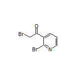 2-Bromo-1-(2-bromopyridin-3-yl)ethanone