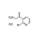 2-Amino-1-(2-bromopyridin-3-yl)ethanone Hydrochloride