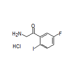 2-Amino-1-(5-fluoro-2-iodophenyl)ethanone Hydrochloride