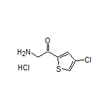 2-Amino-1-(4-chlorothiophen-2-yl)ethanone Hydrochloride