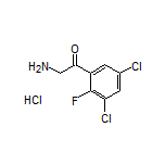 2-Amino-1-(3,5-dichloro-2-fluorophenyl)ethanone Hydrochloride