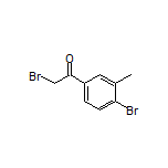 2-Bromo-1-(4-bromo-3-methylphenyl)ethanone