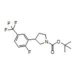 1-Boc-3-[2-fluoro-5-(trifluoromethyl)phenyl]pyrrolidine